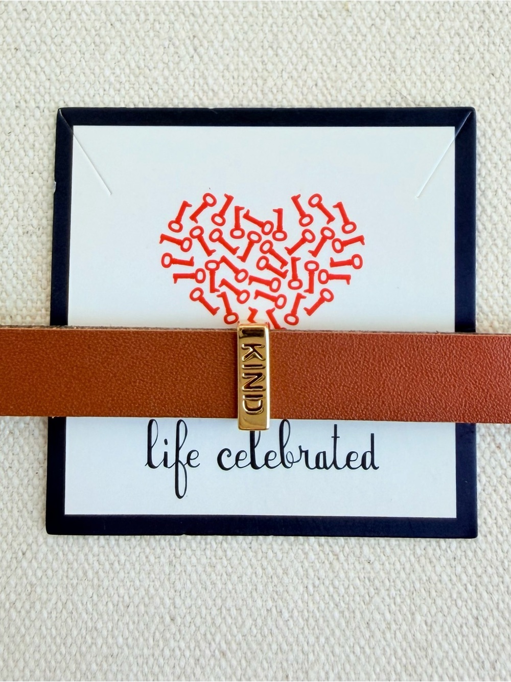 *Gold KIND Bar Charm* Retired KEEP COLLECTIVE